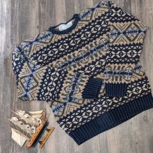 Vintage American eagle men's sweater